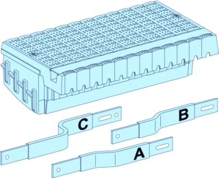 Schneider Electric - Kamrail polypact vast/kr 3p
