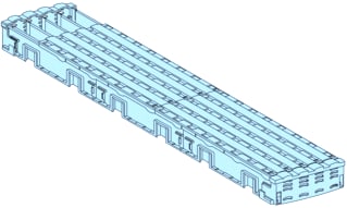 Schneider Electric - Railkoper Powerclip 125A 4P L450