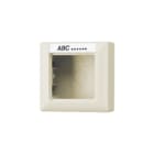 Jung - AS500 Opbouwbak inbouwschakelmateriaal Opbouwkap 1-Voudig Wit As