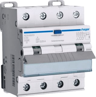 Hager - HACO Aardlekautomaat 4P 32A,C-K 30 Ma Kl.A 10Ka