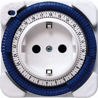 Theben - Timer Schakelklok voor wandcontactdoos -Timer 26 Safety-Plus