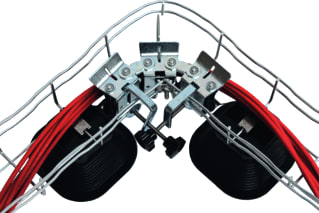 Conduct - Roofsupport Flexibel kabelgeleidingssysteem Hoekroller