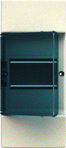 ABB - Mistral 41W Groepenkast, leeg M41 Wandopb +Deur Trans 4M