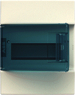 ABB - Mistral 41W Groepenkast, leeg M41 Wandopb +Deur Trans 8M