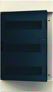 ABB - Mistral 41W Groepenkast, leeg M41 Wandopb +Deur Trans24M