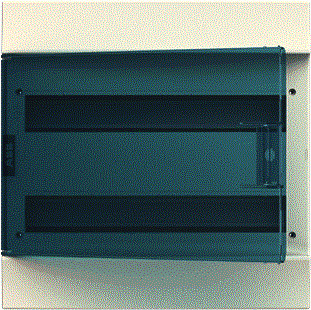 ABB - Mistral 41W Groepenkast, leeg m41 wandopb +deur trans48m