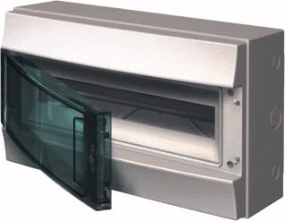 ABB - Mistral 65 Groepenkast, leeg M65 Wandopb +Deur Trans18M
