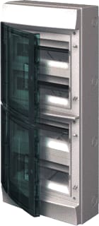 ABB - Mistral 65 Groepenkast, leeg M65 Wandopb +Deur Trans48M