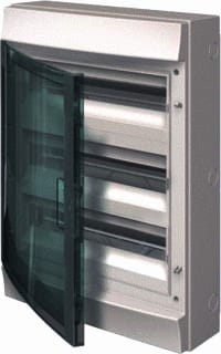 ABB - Mistral 65 Groepenkast, leeg M65 Wandopb +Deur Trans54M