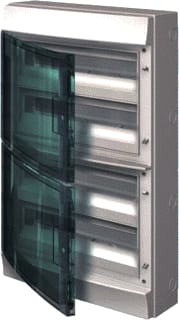 ABB - Mistral 65 Groepenkast, leeg M65 Wandopb +Deur Trans72M