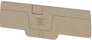 Weidmüller - Eindplaat rijgklem DS50