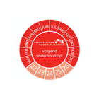 Famostar - Universeel Veiligheidspictogram 250 Keuringsstickers