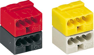 Wago - Micro 243 Aansluitklem bussysteem Buskl Eib 2X4P Gr/Rd Ds50