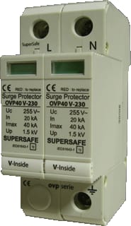 Supersafe - OVP 42 Netoverspanningsbeveiliging Ovp42-230-V-S