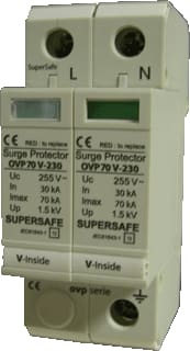 Supersafe - OVP 72 Netoverspanningsbeveiliging ovp72-230-v-s