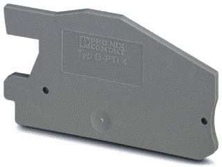 Phoenix Contact - Eindplaat rijgklem D-Pti 4 Ds50