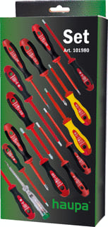 Haupa - gereedschapset VDE SCHRSCHROEVENDR SET
