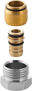 Geberit - Mepla Hertz Knelringset Radr Aansl.16-1/2 Bui Mess