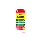 Pikt-O-Norm - Veiligheidspictogram Gebr.Aanw. Vetblusser