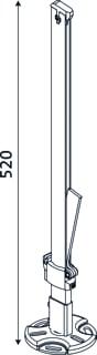 Radson - ACC Radiatorstandconsole 57019