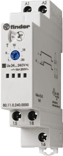Finder - 80 Tijdrelais Vo/1W16A 24/230Uc