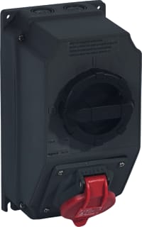 Legrand - Hypra CEE-contactdoos combinatie ges. 32a 6h 400v 5p hypra