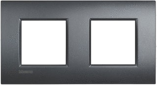 Bticino - LivingLight Air Afdekraam schakelmateriaal Btlne4802M2Ar