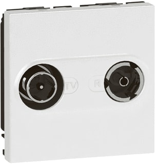 Legrand - Mosaic Antennecontactdoos Tv/Fm Cntctds 2M