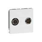 Legrand - Mosaic Antennecontactdoos Tv/Fm Cntctds 2M