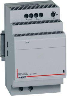 Legrand - LEXIC DIN Gelijkstroomvoedingseenheid 12V 54W