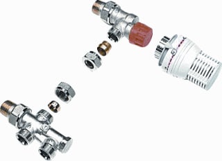 Comap - 9168E Rad.aansl.combi. m kraan+onderblok csar 2p comb th h-vrk dub sens