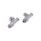 DRL - OVUS Rad.aansl.combi. m kraan+onderblok Designset 1/2 Recht