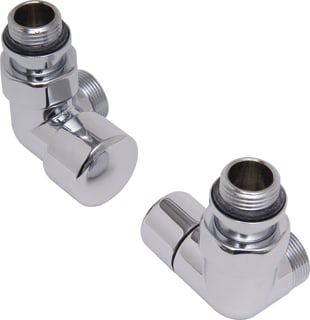 DRL - OVUS Rad.aansl.combi. m kraan+onderblok Designset 1/2Dh Links
