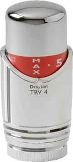 DRL - Drayton Radiatorthermostaatknop Therm.Knop Chroom