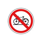 Pikt-O-Norm - Veiligheidspictogram Ptg Fietsen Verboden 200