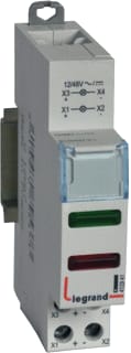 Legrand - LEXIC DIN Signaallamp modulair Cx3 Gr+Rd 12/48V