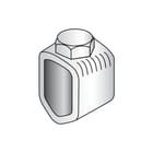 NVent ERICO - Aansluitklem aardelektrode Aardklem C38 9.2Mm Brns