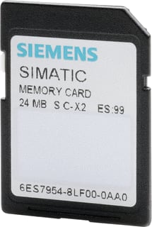 Siemens - PLC geheugenkaart Simatic S7 Mem Card 24Mb