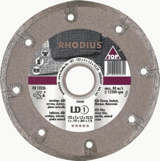 Rhodius - Slijpschijf Diamschyf Ld 1 Top 125 Mm