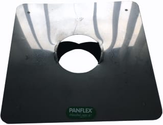 Panflex - INOX Doorvoerplaat 203.060.01.01.o ds25
