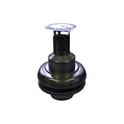 Panflex - INOX Schoorsteenafdekkap (set) 202.054.01.01