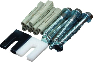 Viega - Steptec / Viegaswift 8409 Toebeh./onderd. inbouwelement san. steptec bevestigingsset