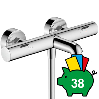 Hansgrohe - Ecostat Fine Badmengkraan (opbouw) Bad.Th Chr