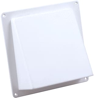 Nedco - Ventilatiekap rond luchtkanaal Schuine Kap 150Mm Wit