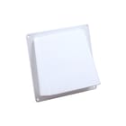 Nedco - Ventilatiekap rond luchtkanaal Schuine Kap 150Mm Wit