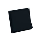 Nedco - Ventilatiekap rond luchtkanaal Schuine Kap 150Mm Bruin