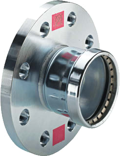 Viega - Prestabo 1159 PN10/16 Fitting met 2 aansluitingen Presta Flens 108