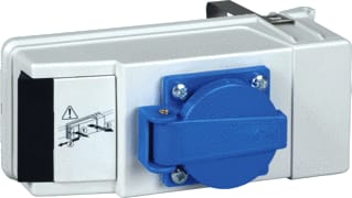 Schneider Electric - Canalis KDP Aftakkast railkoker conn kbc16dcp2