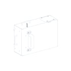 Schneider Electric - Canalis KS Aftakkast railkoker Aftakkst Ksb250Se4