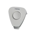 Wisa - 500 Drukknop opbouwspoelreservoir Druktoets W500 Wit